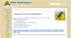 Desktop Screenshot of nwabeekeepers.com